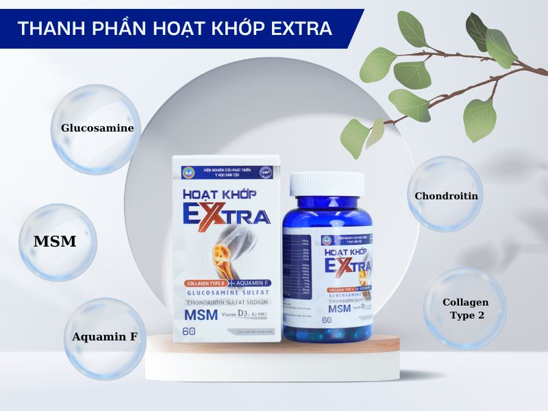 Thành phần của viên uống Hoạt Khớp Extra